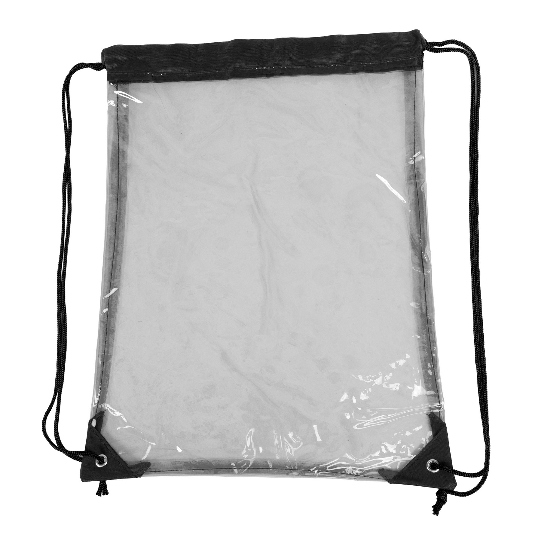 Eco-Friendly, See-Through Draw String Backpack 1