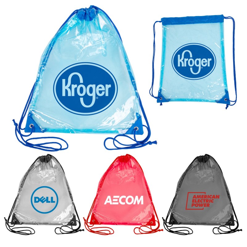 Eco-Friendly, See-Through Draw String Backpack 1 Eco-Friendly, See-Through Draw String Backpack 1