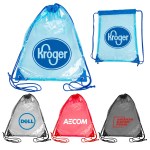 Eco-Friendly, See-Through Draw String Backpack 1 Eco-Friendly, See-Through Draw String Backpack 1