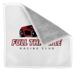8" x 8" Microfiber Cloth - 400GSM (QuickShip - 21-26 Days) - White 8" x 8" Microfiber Cloth - 400GSM (QuickShip - 21-26 Days) - White
