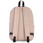 Quinn RPET Backpack - Tan/Black Blank Back Quinn RPET Backpack - Tan/Black Blank Back