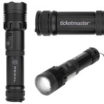 1200LM Metal Flashlight with 2000mAh Rechargeable Battery 1 1200LM Metal Flashlight with 2000mAh Rechargeable Battery 1