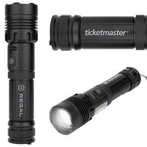 1200LM Metal Flashlight with 2000mAh Rechargeable Battery 1 1200LM Metal Flashlight with 2000mAh Rechargeable Battery 1