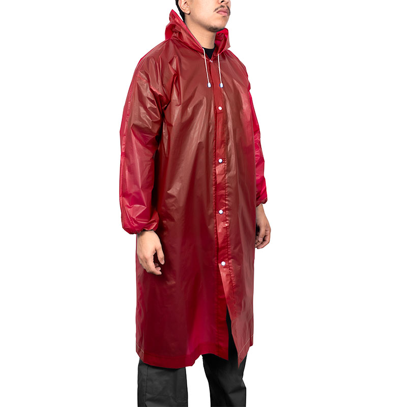 Stadium Rain Coat w/Draw String Mesh Pouch 1