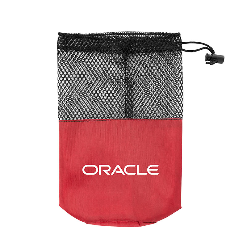 Stadium Rain Coat w/Draw String Mesh Pouch 1