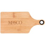 The Genoa 14-Inch Bamboo Cutting Board With Handle 1 The Genoa 14-Inch Bamboo Cutting Board With Handle 1