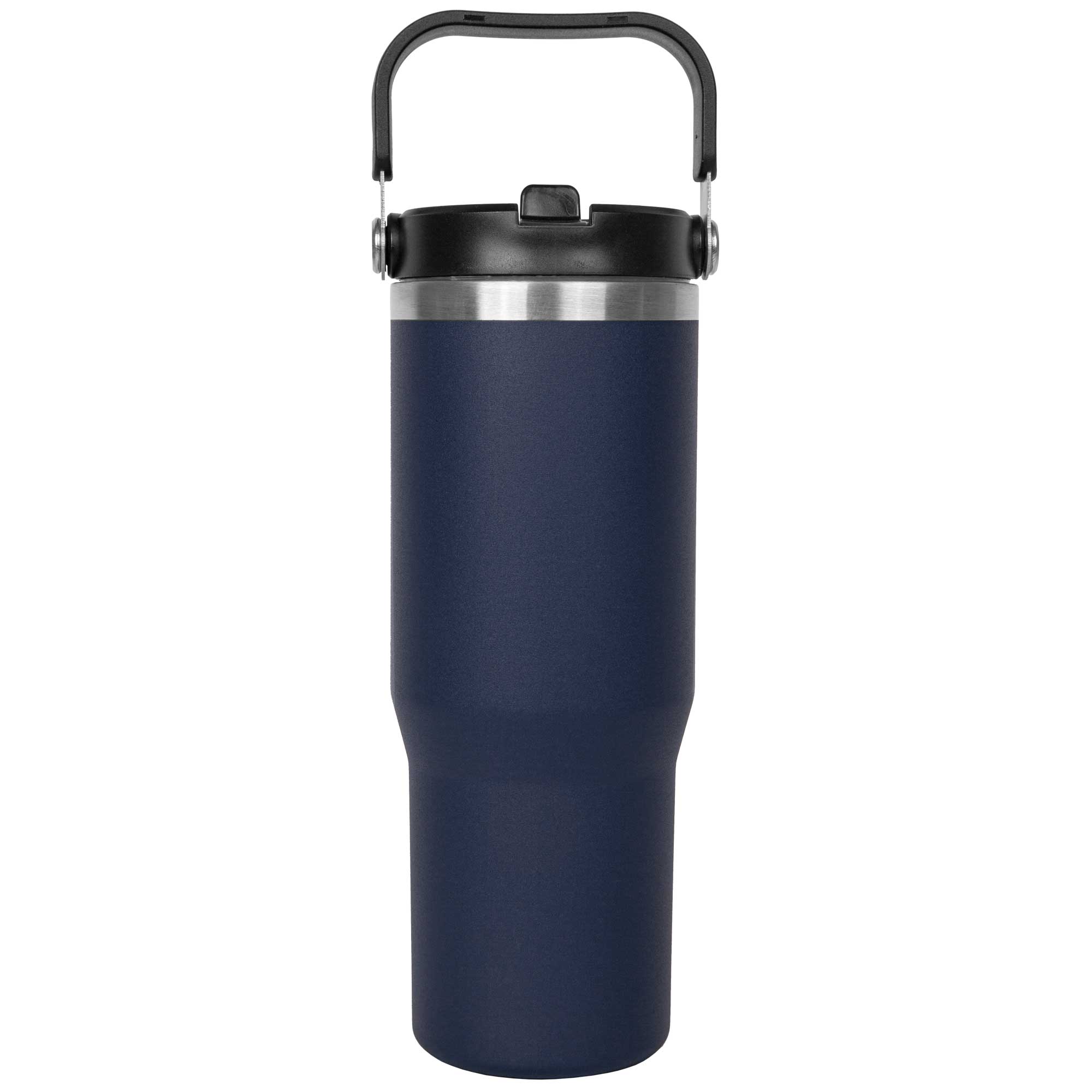 30 Oz. Stainless Steel Insulated Mug w/Handle & Built-In Straw 1