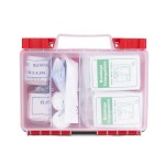 86 Piece OSHA Compliant First Aid Kit in Clear Hard Case 2 86 Piece OSHA Compliant First Aid Kit in Clear Hard Case 2