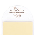 Biodegradable Flower Seeded Sticky Note Pad (Factory Direct 10-12 Weeks Ocean) 4 Biodegradable Flower Seeded Sticky Note Pad (Factory Direct 10-12 Weeks Ocean) 4