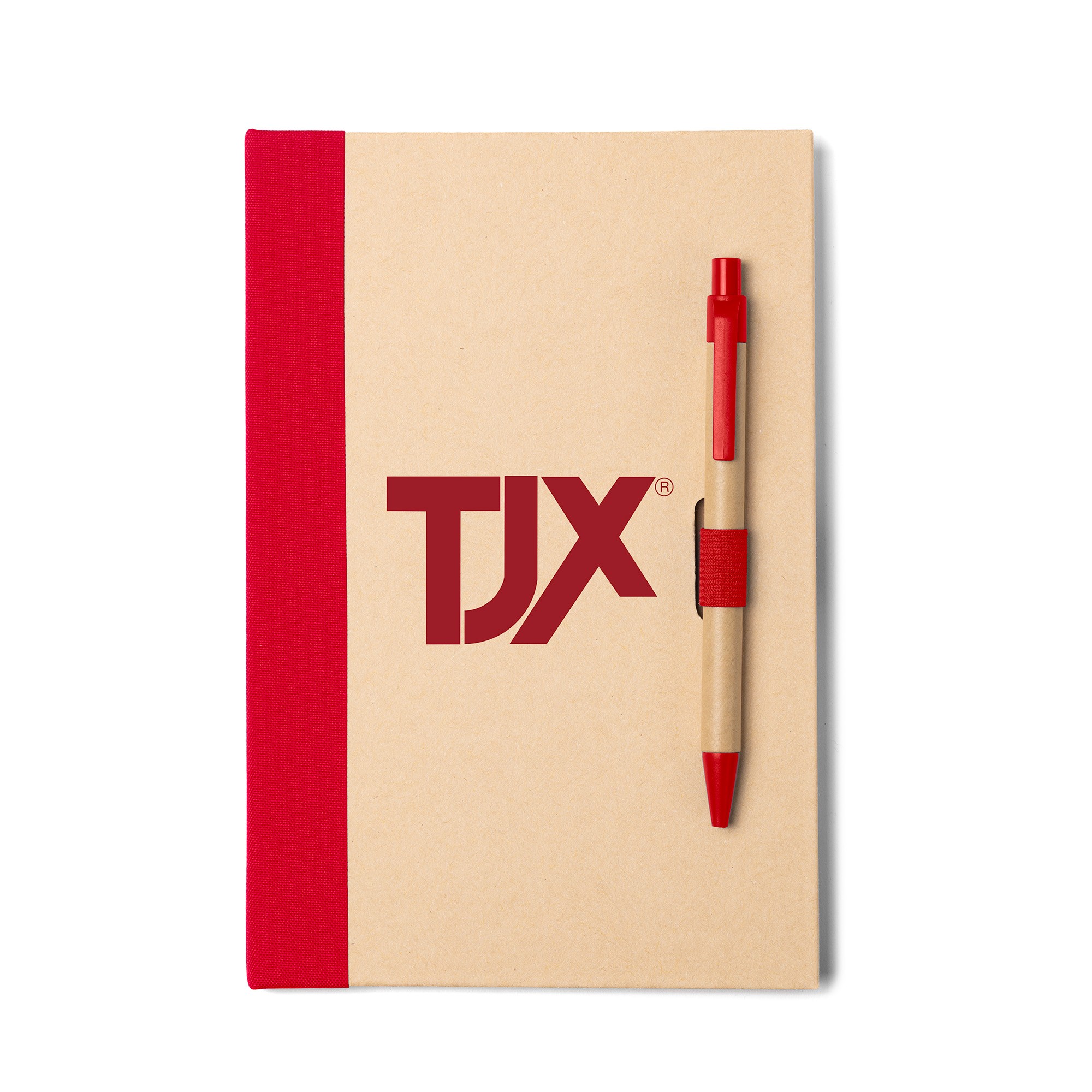 Binded Kraft Journal w/Pen Closure 1