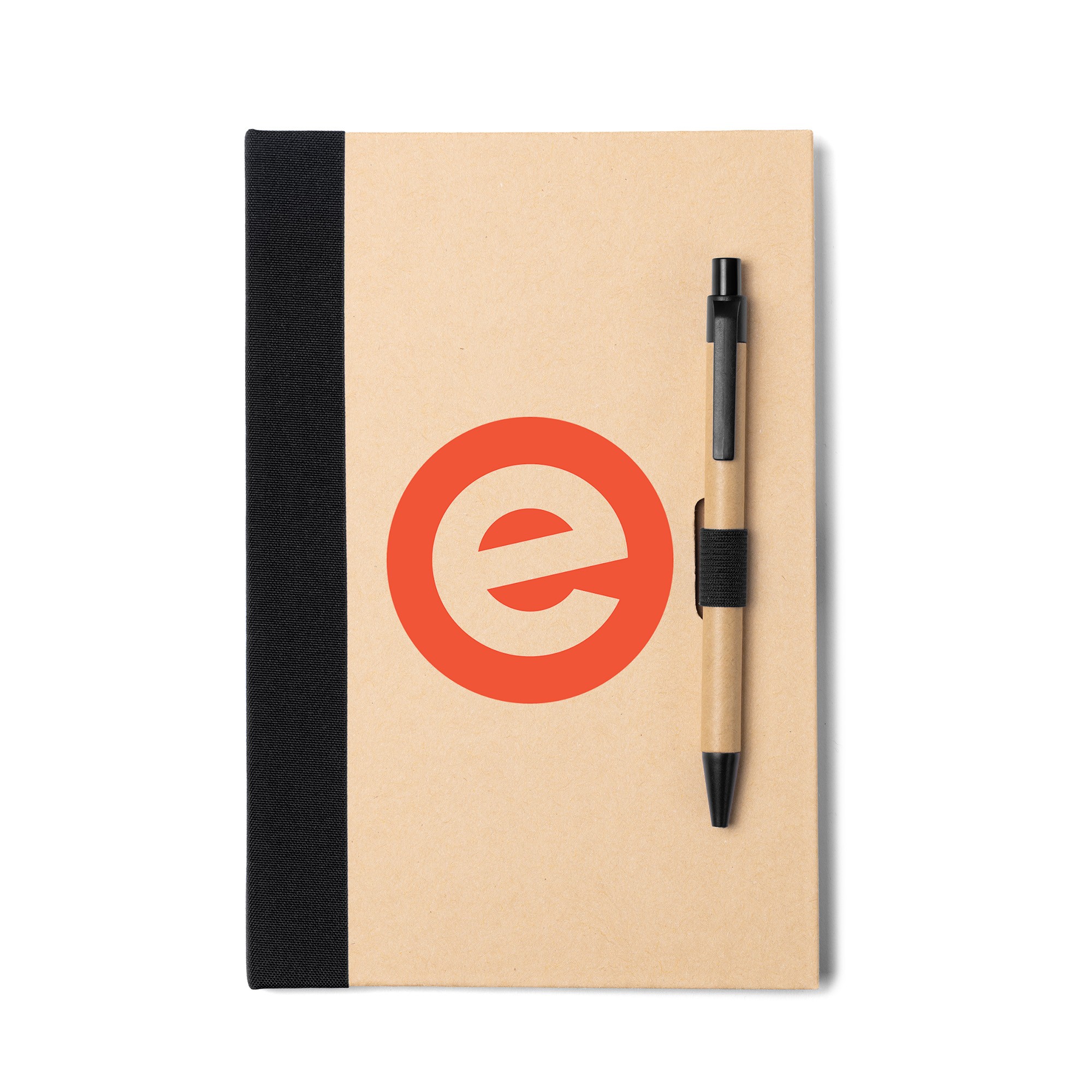 Binded Kraft Journal with Pen Closure 1