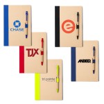 Binded Kraft Journal w/Pen Closure 1 Binded Kraft Journal w/Pen Closure 1