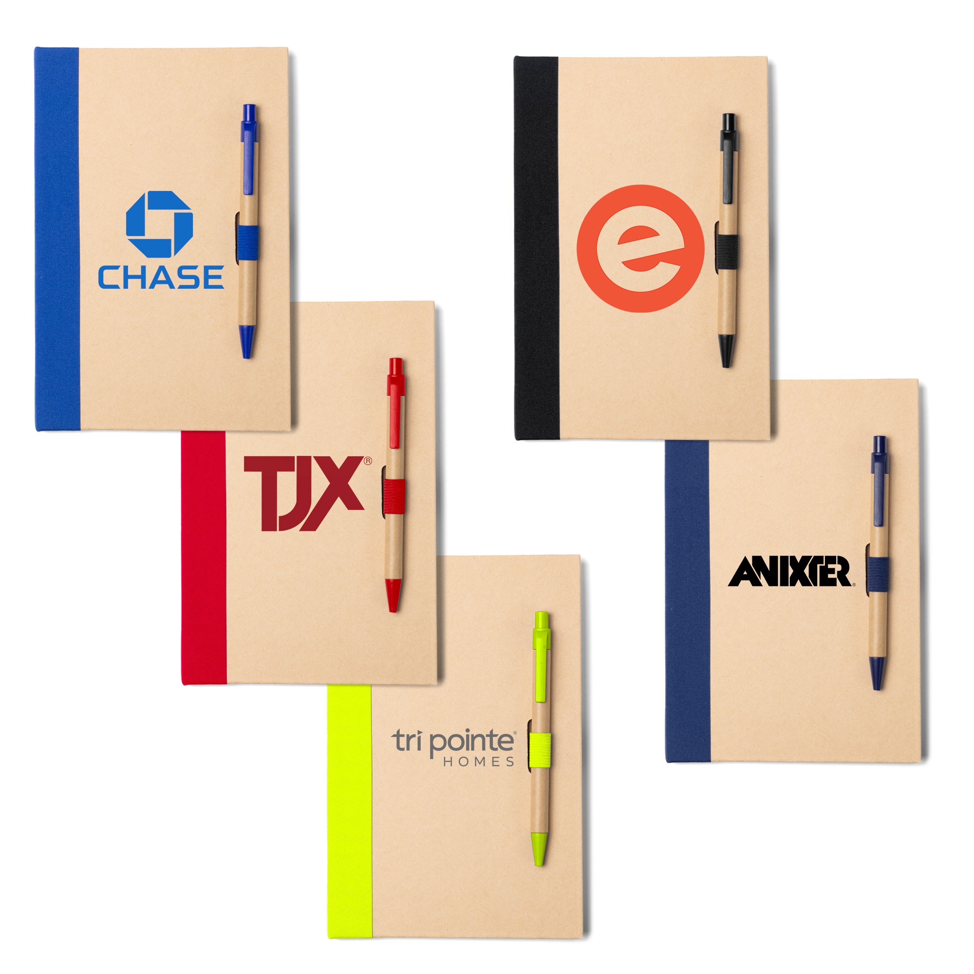 Binded Kraft Journal with Pen Closure 1