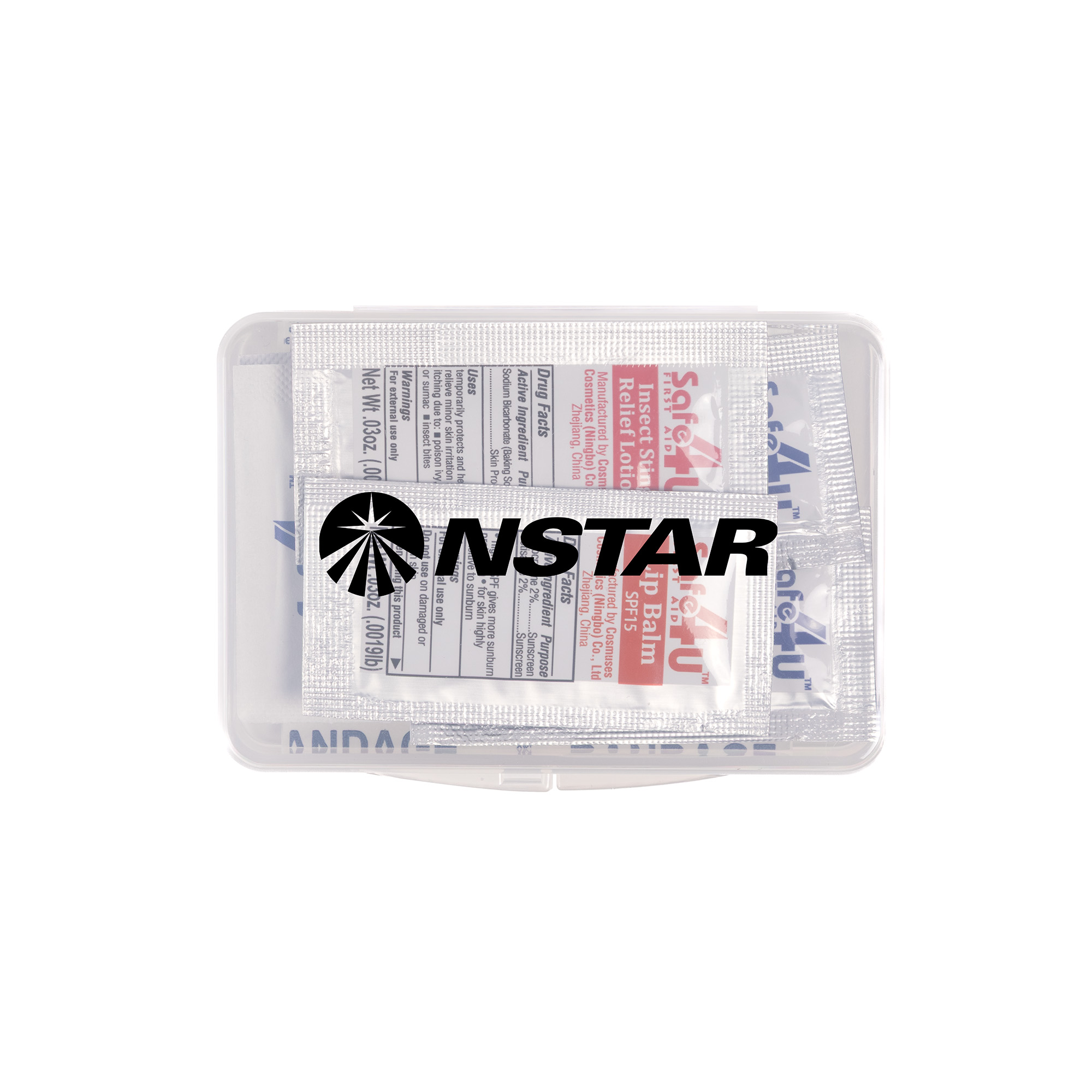 12pc Compact Hard Case First Aid Kit 1