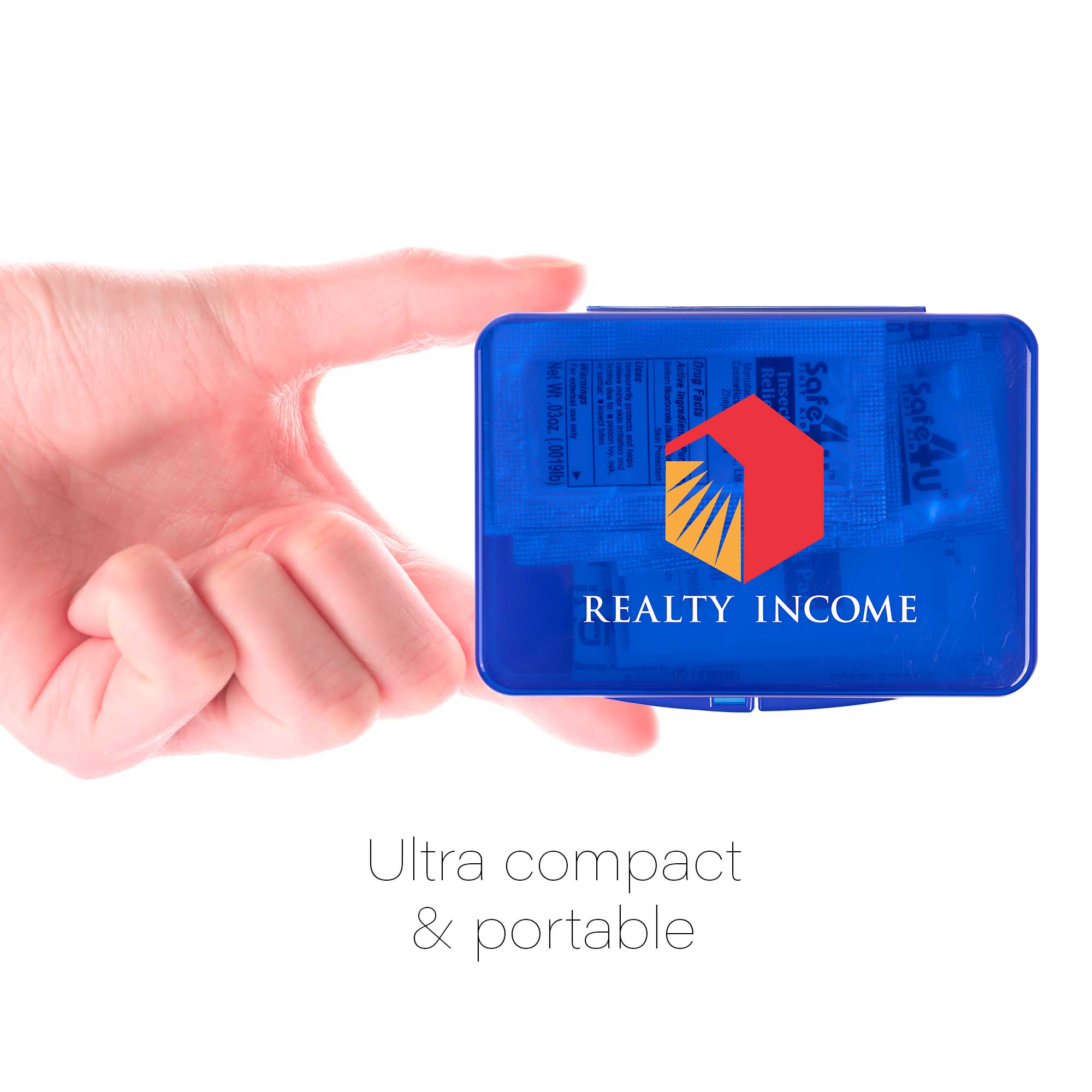 12pc Compact Hard Case First Aid Kit 1