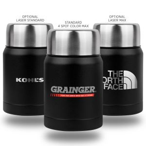 17 Oz. Vacuum-Insulated, Stainless Steel Thermos 1 17 Oz. Vacuum-Insulated, Stainless Steel Thermos 1