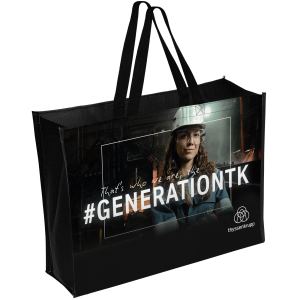 20" X 16" Laminated Full-Color Tote Bag (Factory Direct) 1 20" X 16" Laminated Full-Color Tote Bag (Factory Direct) 1