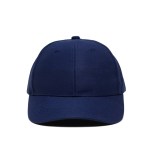 Poly Strapback Baseball Cap (QuickShip - 3-4 Weeks) - Navy Blue Blank Front Poly Strapback Baseball Cap (QuickShip - 3-4 Weeks) - Navy Blue Blank Front