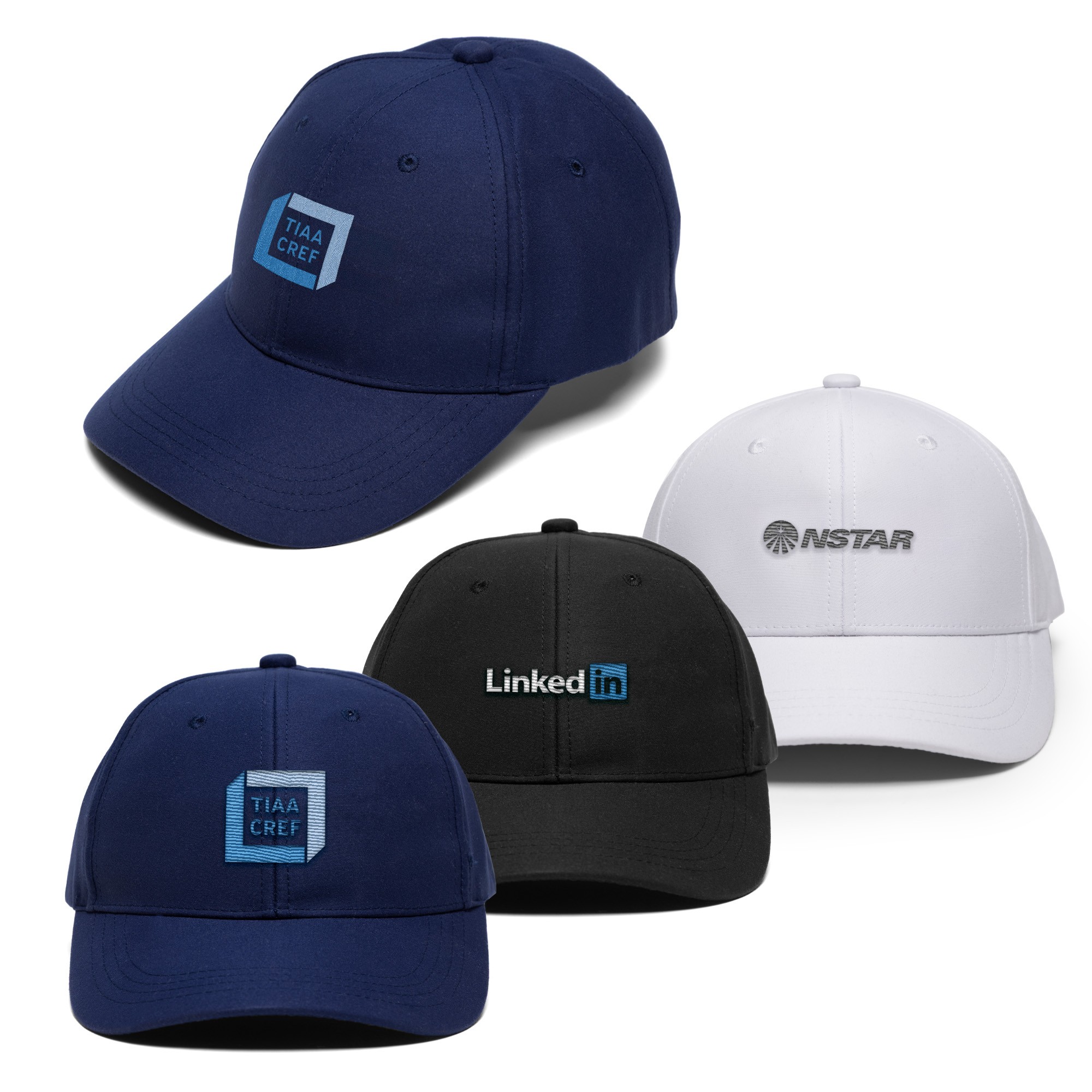 Poly Strapback Baseball Cap (QuickShip - 3-4 Weeks) 1