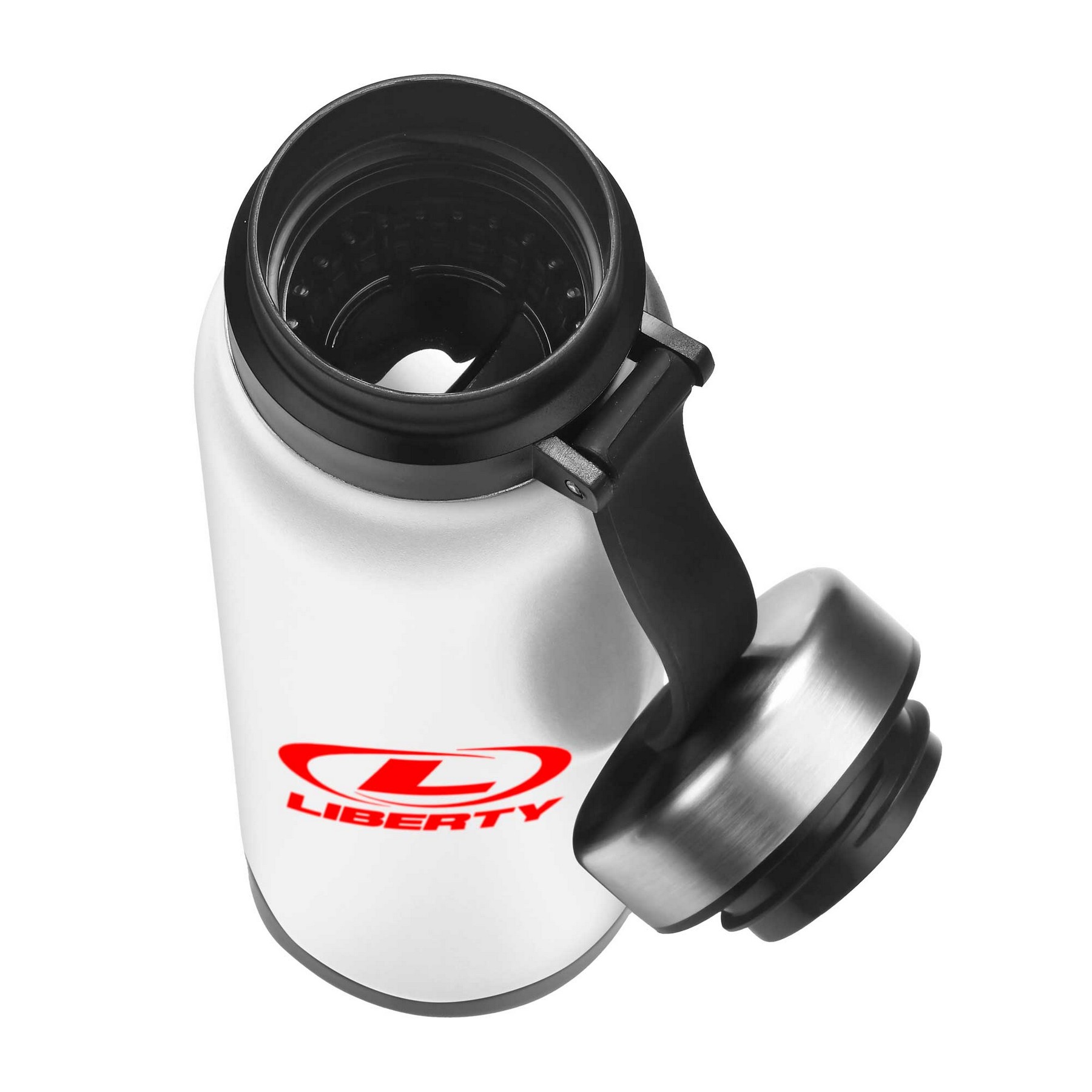 20oz. Stainless Steel Water Bottle with Carry Handle 1