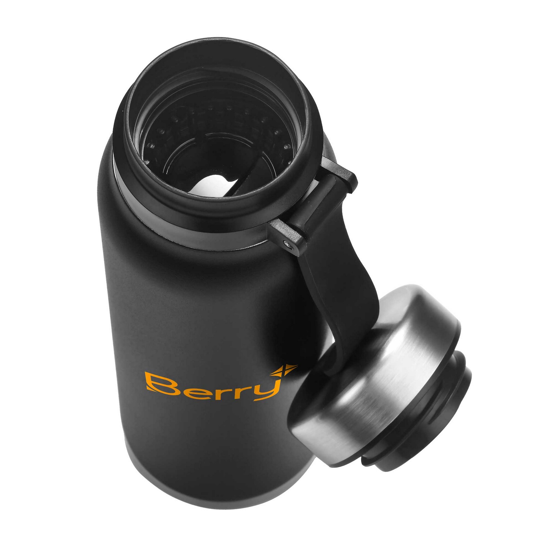 20oz. Stainless Steel Water Bottle with Carry Handle 1
