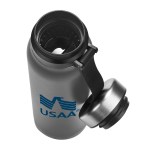 20oz. Stainless Steel Water Bottle with Carry Handle 12 20oz. Stainless Steel Water Bottle with Carry Handle 12