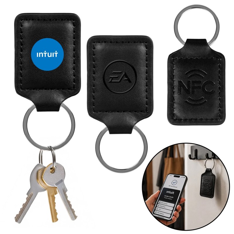 NFC PU Leather Key Tag (Factory Direct) 10-12 Weeks 1 NFC PU Leather Key Tag (Factory Direct) 10-12 Weeks 1