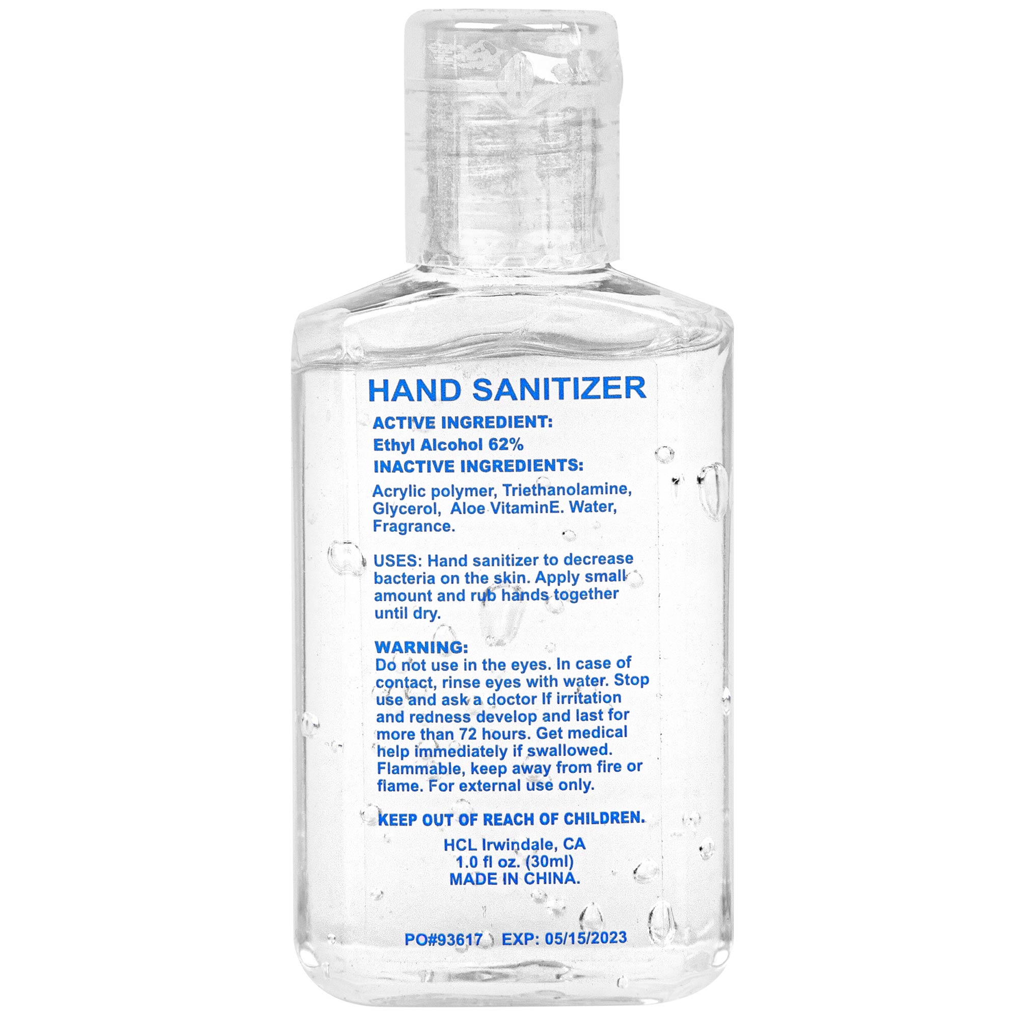 1 Oz. Hand Sanitizer Gel 1