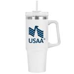 Little Hippo Mug & Straw Lid 30 oz. (Factory Direct - 8-9 Weeks Ocean) - White Little Hippo Mug & Straw Lid 30 oz. (Factory Direct - 8-9 Weeks Ocean) - White