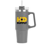 Little Hippo Mug & Straw Lid 30 oz. (Factory Direct - 8-9 Weeks Ocean) - Gray Little Hippo Mug & Straw Lid 30 oz. (Factory Direct - 8-9 Weeks Ocean) - Gray