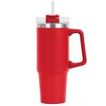 Little Hippo Mug & Straw Lid 30 oz. (Factory Direct - 8-9 Weeks Ocean) - Red Little Hippo Mug & Straw Lid 30 oz. (Factory Direct - 8-9 Weeks Ocean) - Red