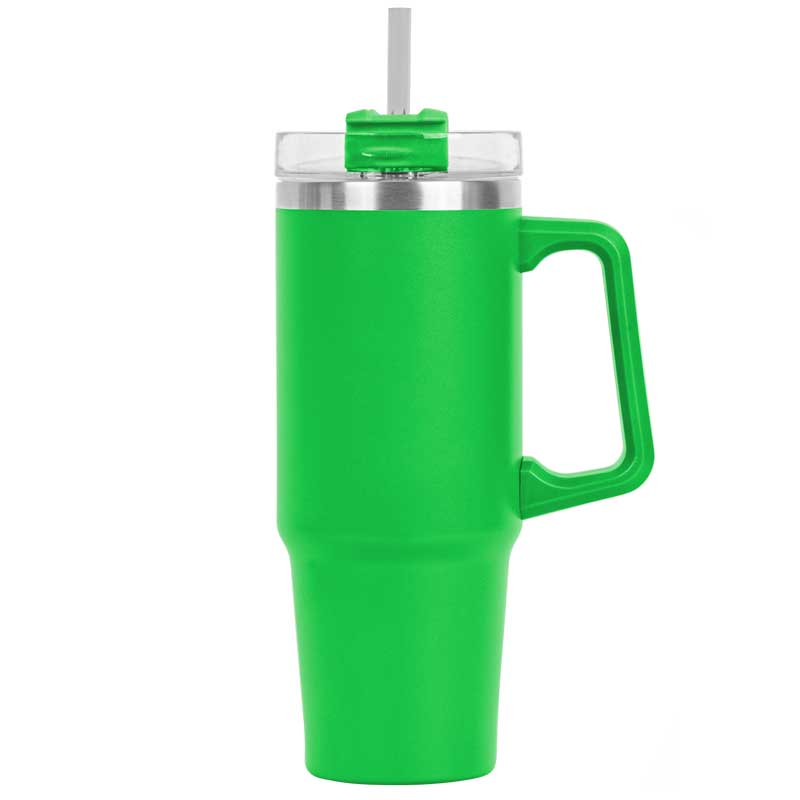 Little Hippo Mug & Straw Lid 30 oz. (Factory Direct - 8-9 Weeks Ocean) 1
