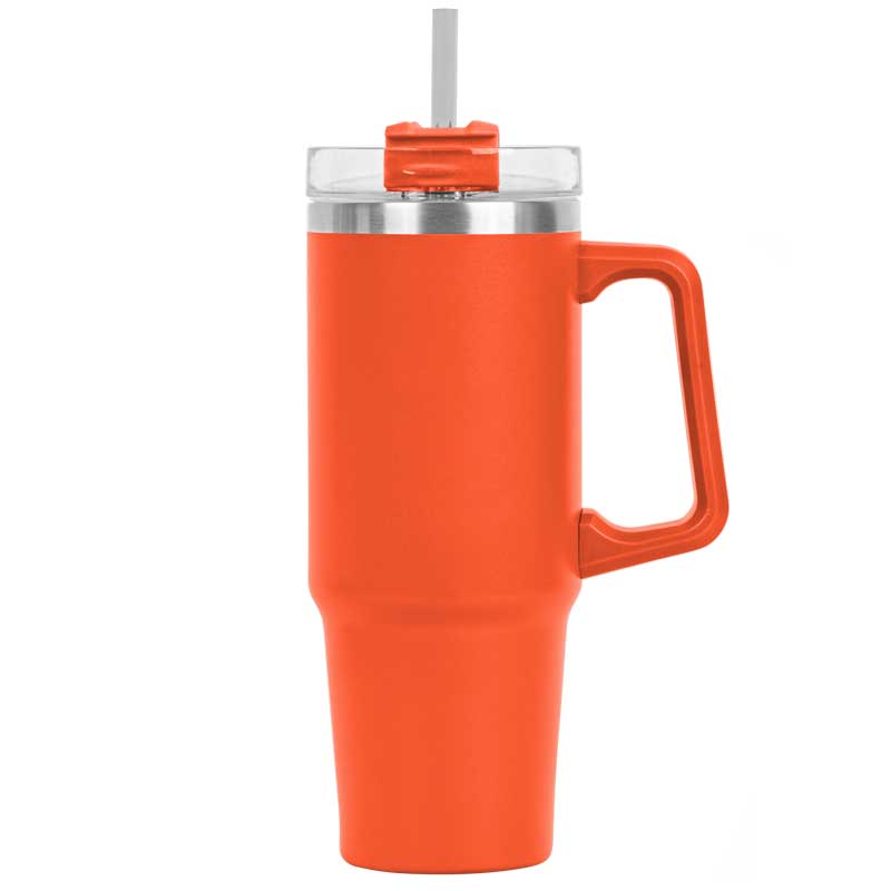 Little Hippo Mug & Straw Lid 30 oz. (Factory Direct - 8-9 Weeks Ocean) 1