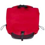 Embark Backpack - Red/Black Blank Top View Embark Backpack - Red/Black Blank Top View