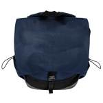 Embark Backpack - Navy Blue/Black Blank Top View Embark Backpack - Navy Blue/Black Blank Top View