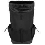 Embark Backpack - Black Blank Open View Embark Backpack - Black Blank Open View