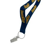 3/4" Shoe String Lanyard (QuickShip) 35-42 Days - Navy Blue 3/4" Shoe String Lanyard (QuickShip) 35-42 Days - Navy Blue