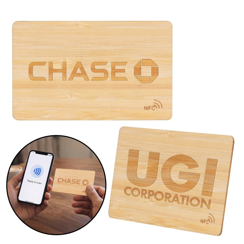 EcoTap NFC Bamboo Card 1 EcoTap NFC Bamboo Card 1