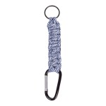 Carabiner Box Knot Braided Key Chain with Keyring and Metal Plate 9 Carabiner Box Knot Braided Key Chain with Keyring and Metal Plate 9