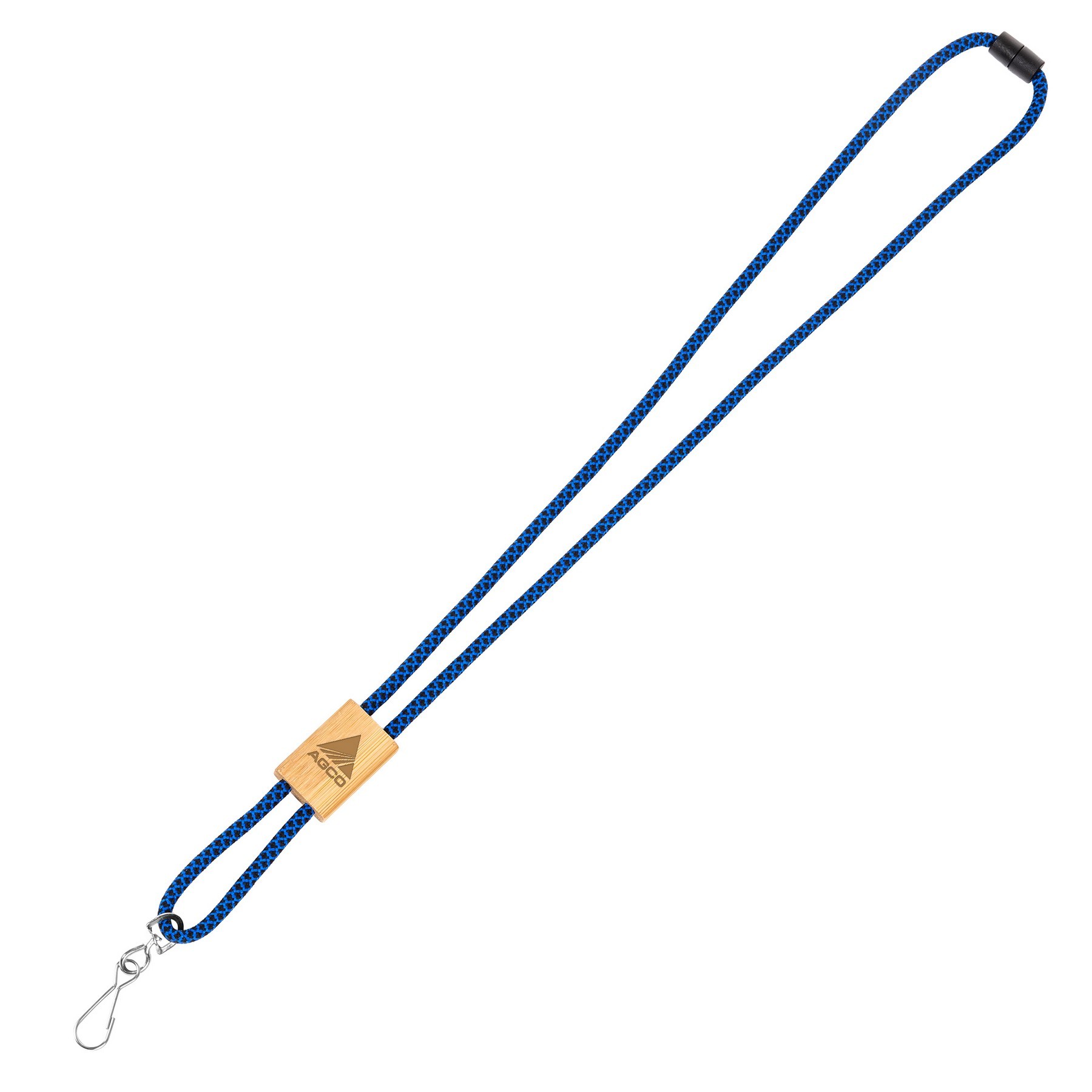 Braided Rope Lanyard with Bamboo Adjuster (Factory Direct) 10-12 Weeks 1