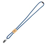 Braided Rope Lanyard with Bamboo Adjuster (Factory Direct) 10-12 Weeks 12 Braided Rope Lanyard with Bamboo Adjuster (Factory Direct) 10-12 Weeks 12