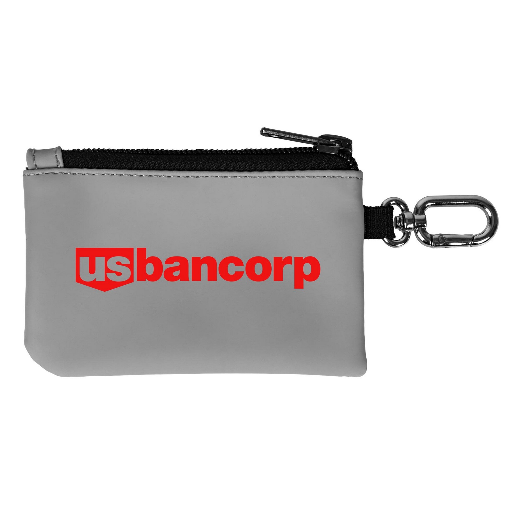 LuxeCarry Zip Pouch with Carabiner 1