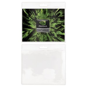 Blank Clear ID/Badge Holder 4.25Wx3.875H (Factory Direct - 10-12 Weeks Ocean) 1 Blank Clear ID/Badge Holder 4.25Wx3.875H (Factory Direct - 10-12 Weeks Ocean) 1
