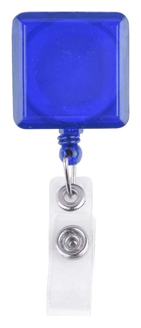 Square-Shaped Retractable Badge Holder 1