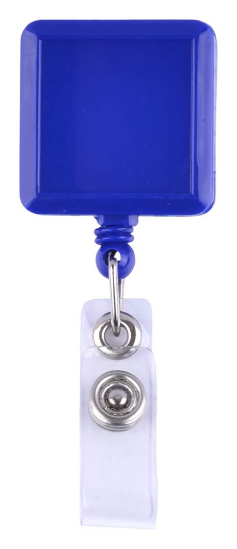 Square-Shaped Retractable Badge Holder 1