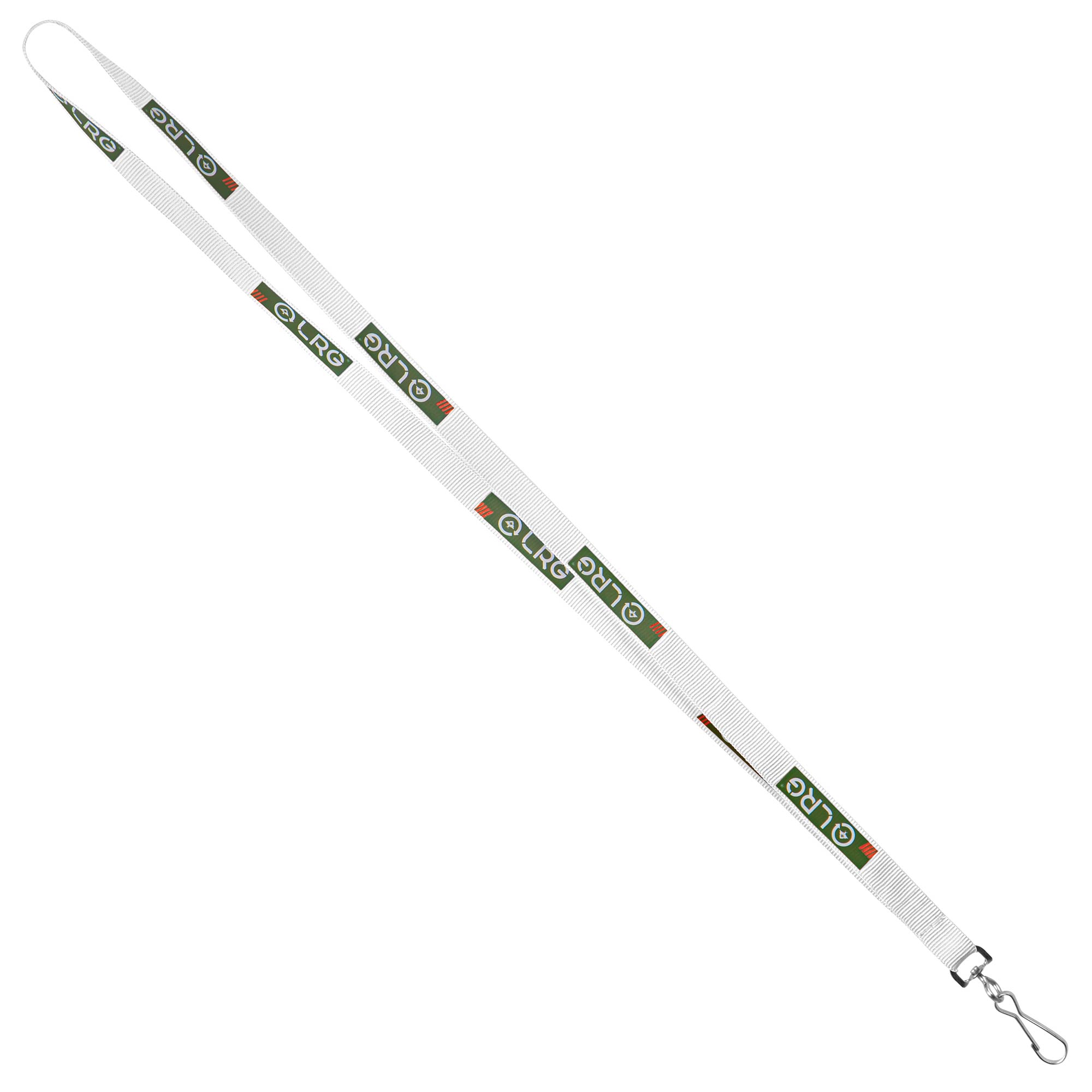 1/2" Recycled Screen Printed Lanyard (QuickShip) 18-24 Days 1