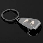 Gunmetal Apri Bottle Opener Key Chain - Gunmetal Gray Gunmetal Apri Bottle Opener Key Chain - Gunmetal Gray