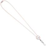 Adjustable Breakaway Cotton Eco Neck Cord - Natural Beige Adjustable Breakaway Cotton Eco Neck Cord - Natural Beige