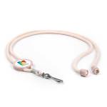 Adjustable Breakaway Cotton Eco Neck Cord - Natural Beige Adjustable Breakaway Cotton Eco Neck Cord - Natural Beige