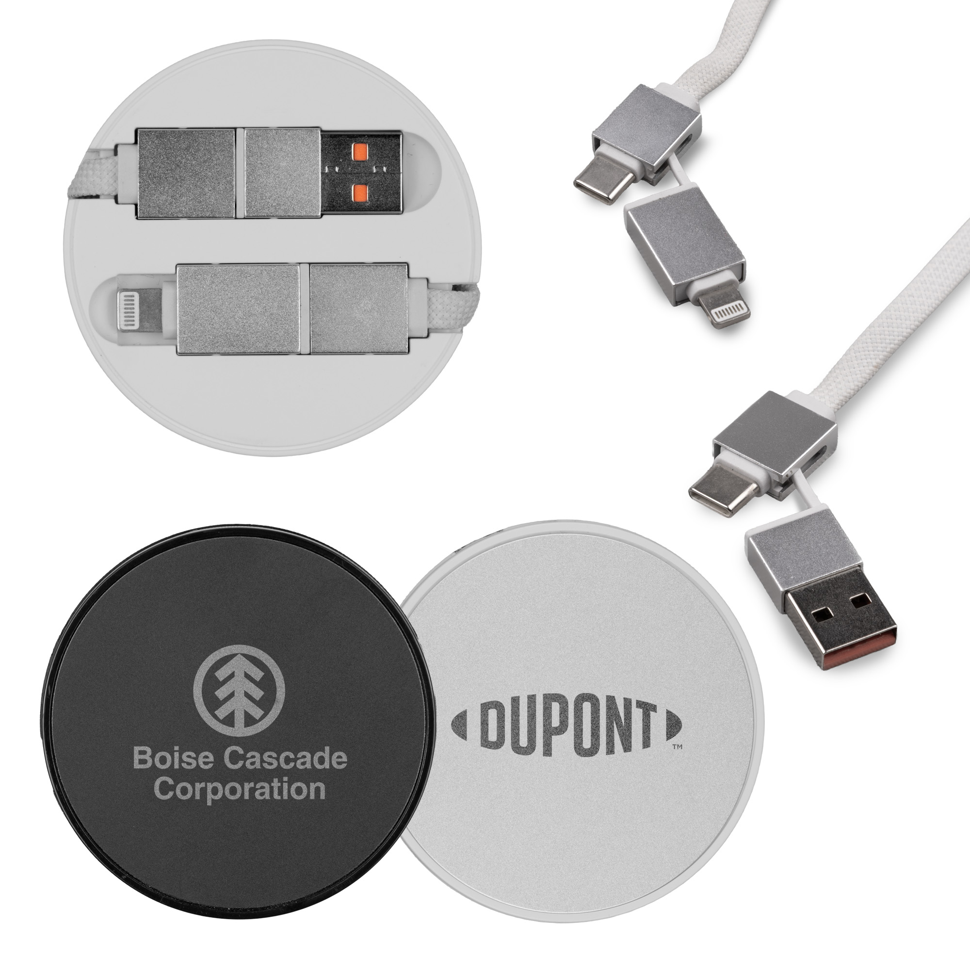 ChargeFlex 4-in-1 Retractable Cable 1